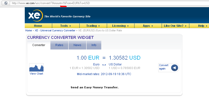 How do you calculate the exchange rate for United Arab Emirates currency?